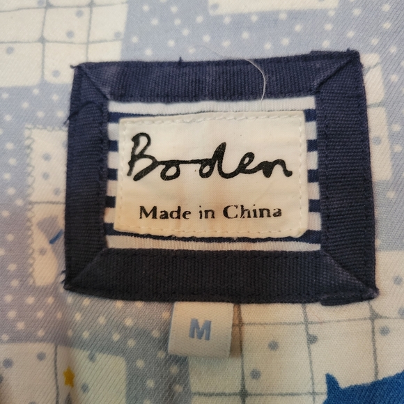 Boden Holiday Window Sleepwear Nightshirt - Picture 8 of 9